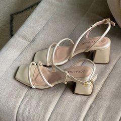 Wildflower Heeled Sandals - Coralina