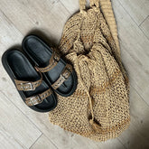 Adriatic Sea flat Sandals - Coralina