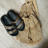 Adriatic Sea At Sunset flat Sandals - Coralina