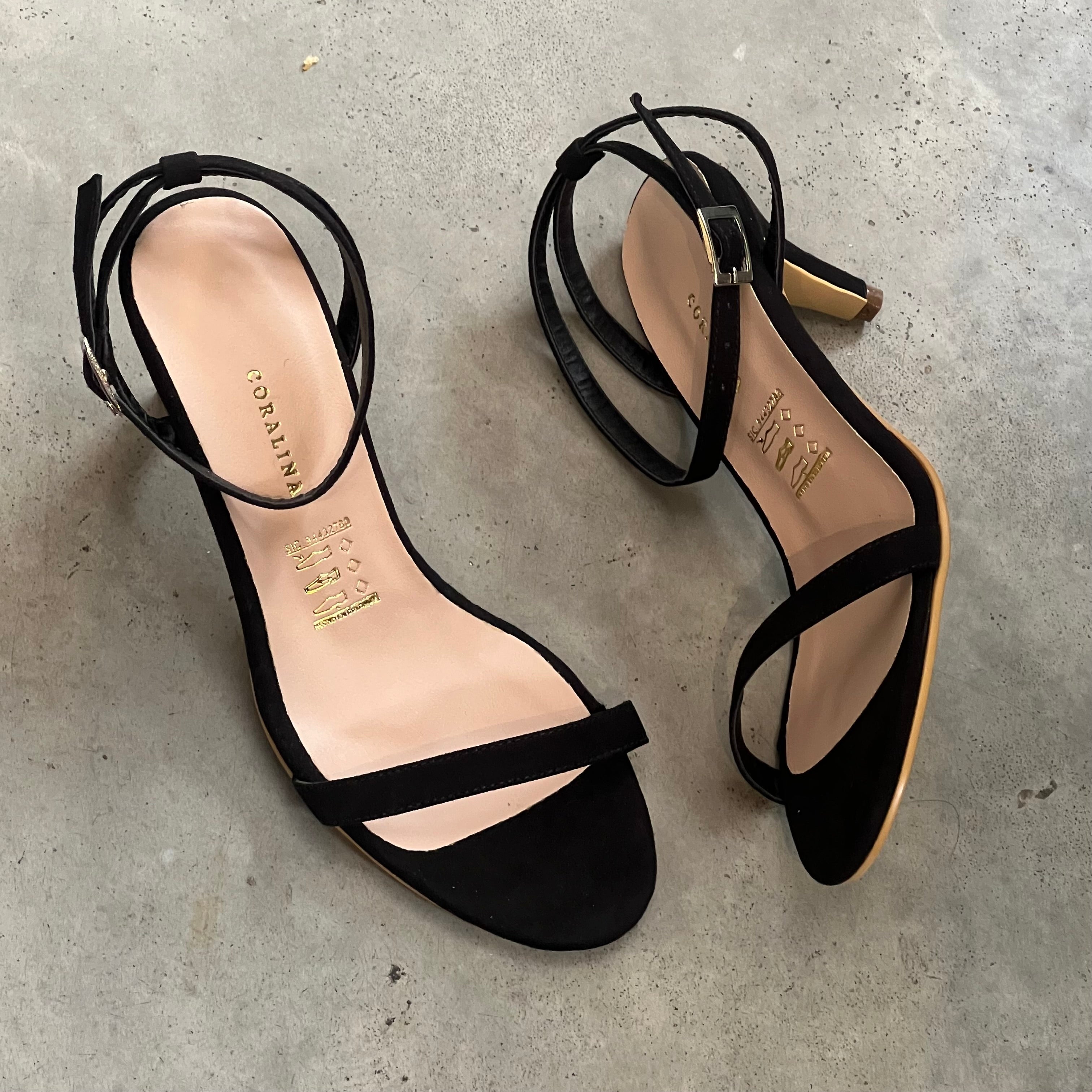 Cozy Days Heeled Sandals tacón cinco y medio - Coralina