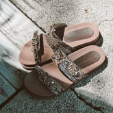 Beach Wave Canoa Sandals - Coralina