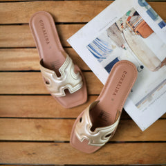 Paloma Flat Sandals - Coralina