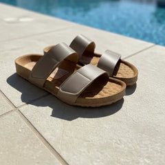 Mediterranean sun Flat Sandals - Coralina