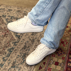 Shining heart leather Sneakers - Coralina