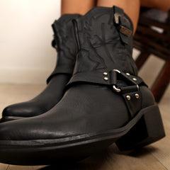 Deep Sea western Boots - Coralina