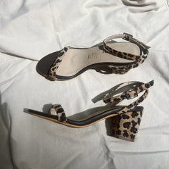 Bright mornings Heeled Sandals tacón cinco y medio - Coralina