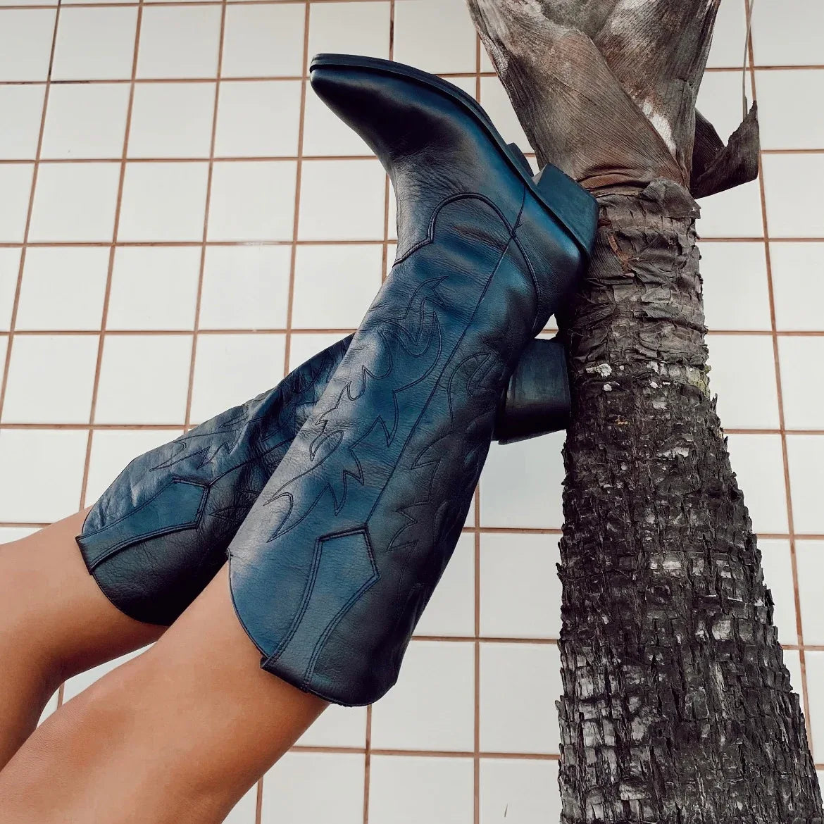 Woodstock Western Boots - Coralina