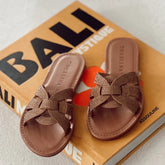 Sandy And Salty Flat Sandals - Coralina