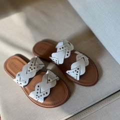 Sunday Reset sandalias planas - Coralina