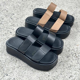 Selva Tropical flatform Sandals - Coralina
