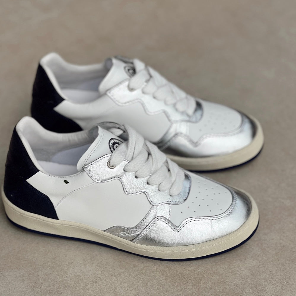 Blue Sky leather Sneakers - Coralina