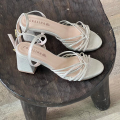 Paradise Found Heeled Sandals - Coralina