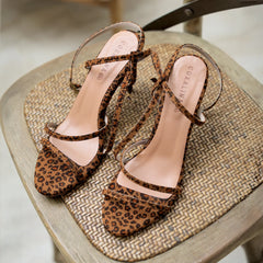 Puerto Escondido Heeled Sandals - Coralina