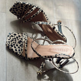 Punta Palma Heeled Sandals - Coralina