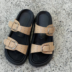 Desert and Sea flatform Sandals - Coralina