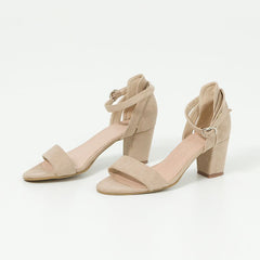 Bali Heeled Sandals altura cinco y medio - Coralina