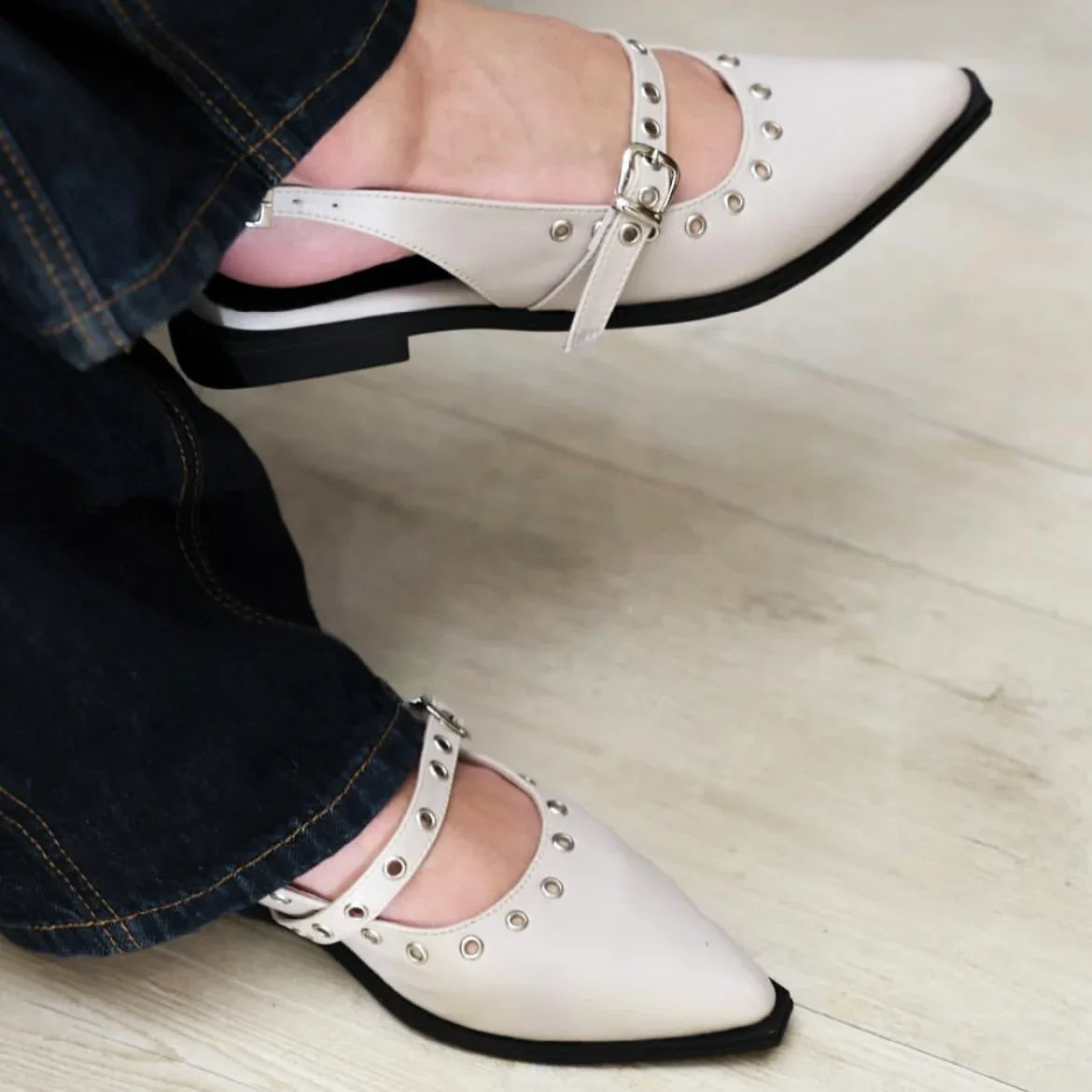 Beach Walks baletas Planas puntudas - Coralina