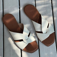 Costa Brava Flat Sandals - Coralina