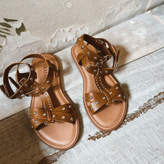 Tiki Time flat  Sandals - Coralina