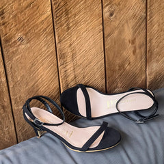 Cozy Days Heeled Sandals tacón cinco y medio - Coralina