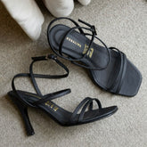 Punta Palma Heeled Sandals - Coralina