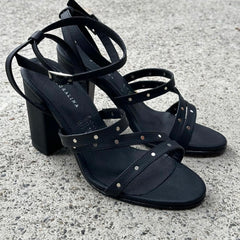 Sand and Sun con taches Heeled Sandals - Coralina