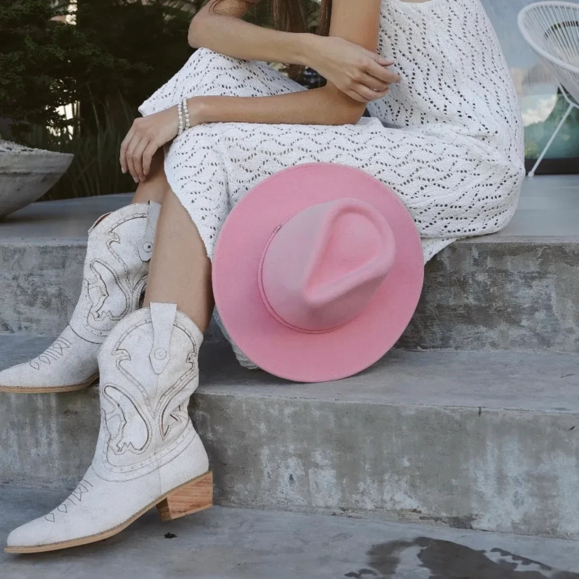 Boho Vintage Western Boots - Coralina