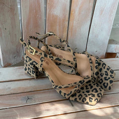 Wildflower Heeled Sandals - Coralina