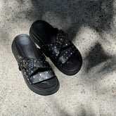 Desert and Sea flatform Sandals - Coralina