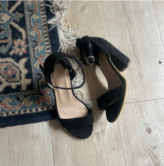 Bali Heeled Sandals altura siete y medio - Coralina