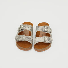 Luna Rosada Flat Sandals - Coralina