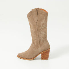 Lazy Afternoon Western Boots - Coralina