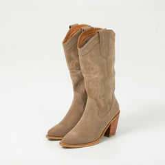 Lazy Afternoon Western Boots - Coralina