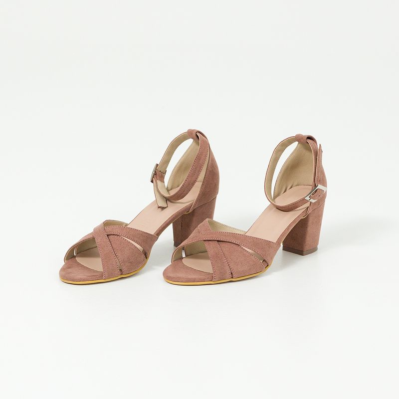 Lisboa Heeled Sandals - Coralina