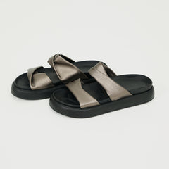 Sorrento Flat Sandals - Coralina