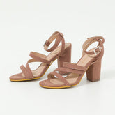 Sand and Sun Heeled Sandals - Coralina