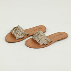 Tropical escape flat Sandals - Coralina