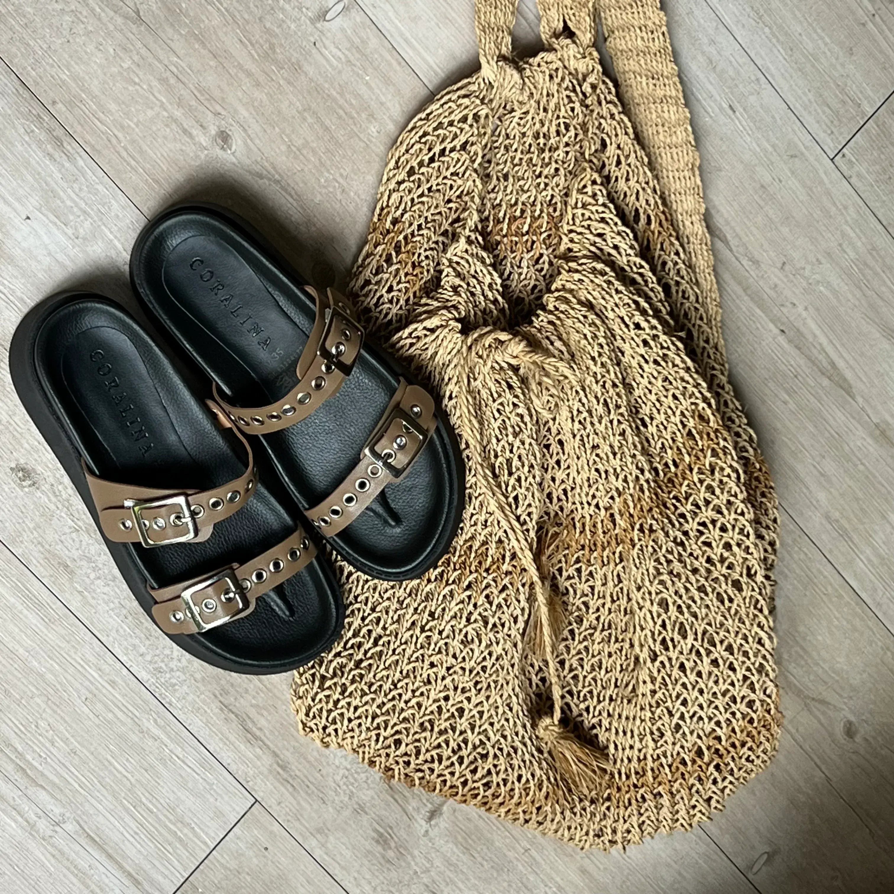 Adriatic Sea At Sunset flat Sandals - Coralina 
