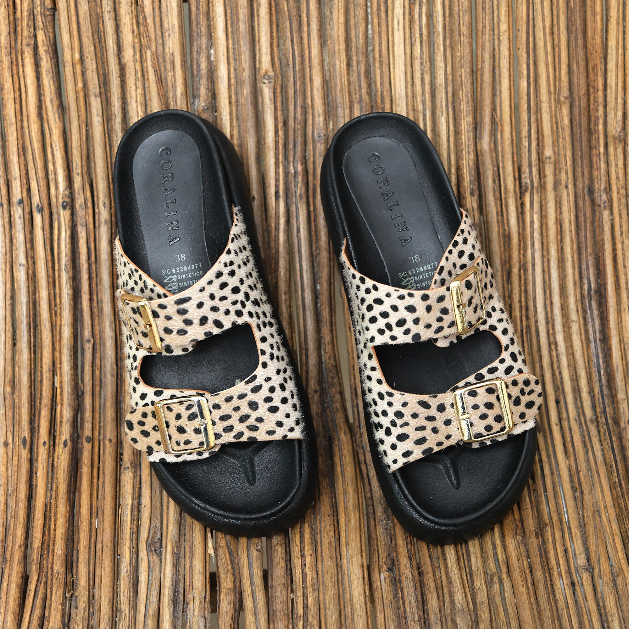 Sundown  Canoa Sandals - Coralina 