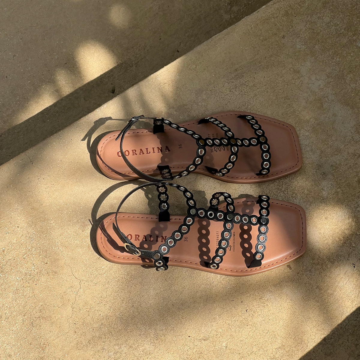 Sunlight Flat Sandals - Coralina 