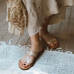 Sol Mate flat  Sandals - Coralina 