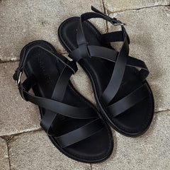 Golden Hour Flat Sandals - Coralina 