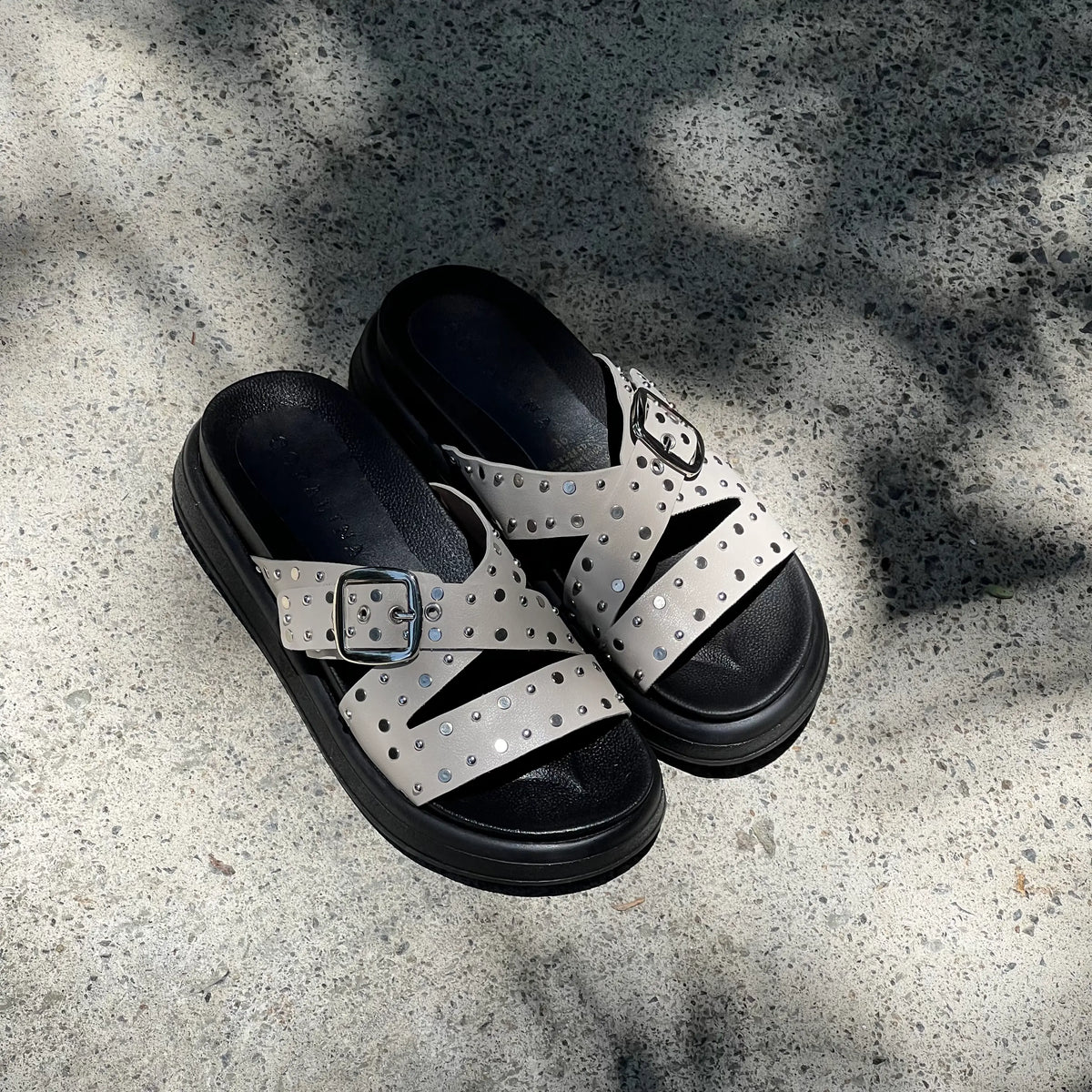 Desert and Sea   flatform Sandals - Coralina 