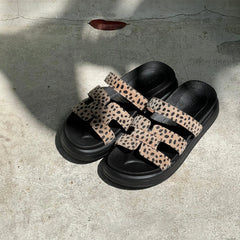 Sea and Salt  flatform Sandals - Coralina 