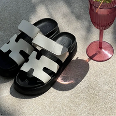 La Perla Canoa Sandals - Coralina 