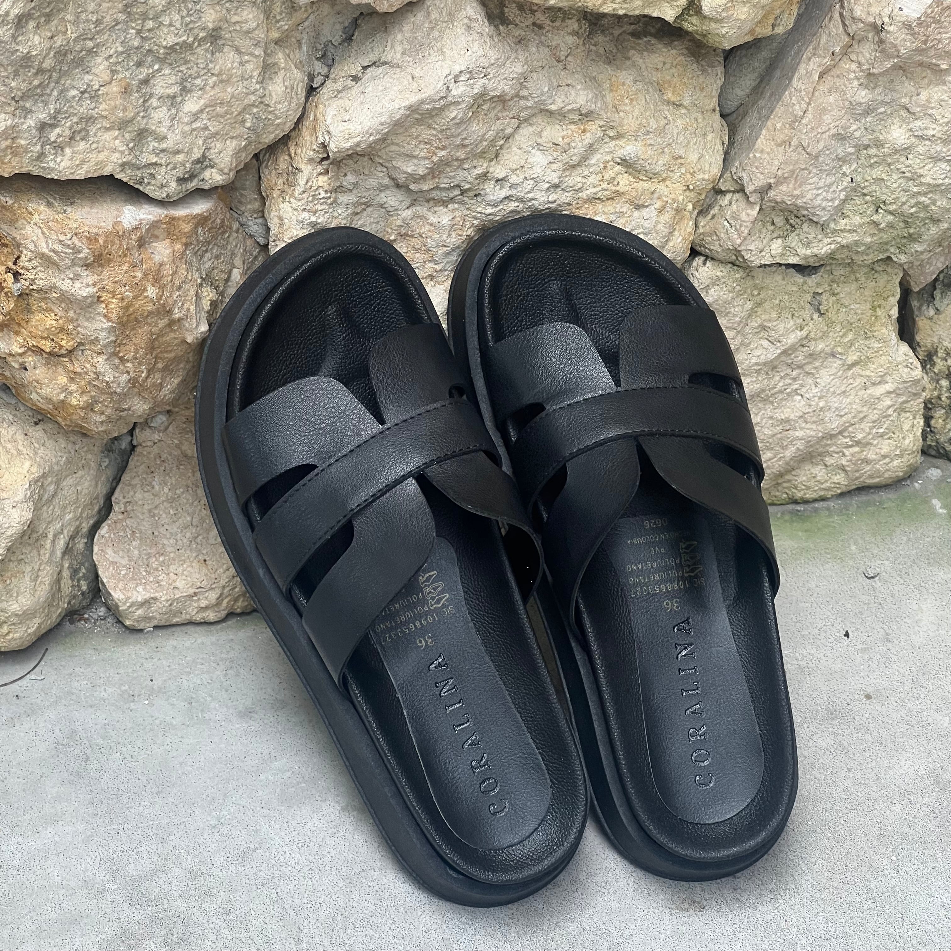 Palma Canaria flatform Sandals - Coralina 