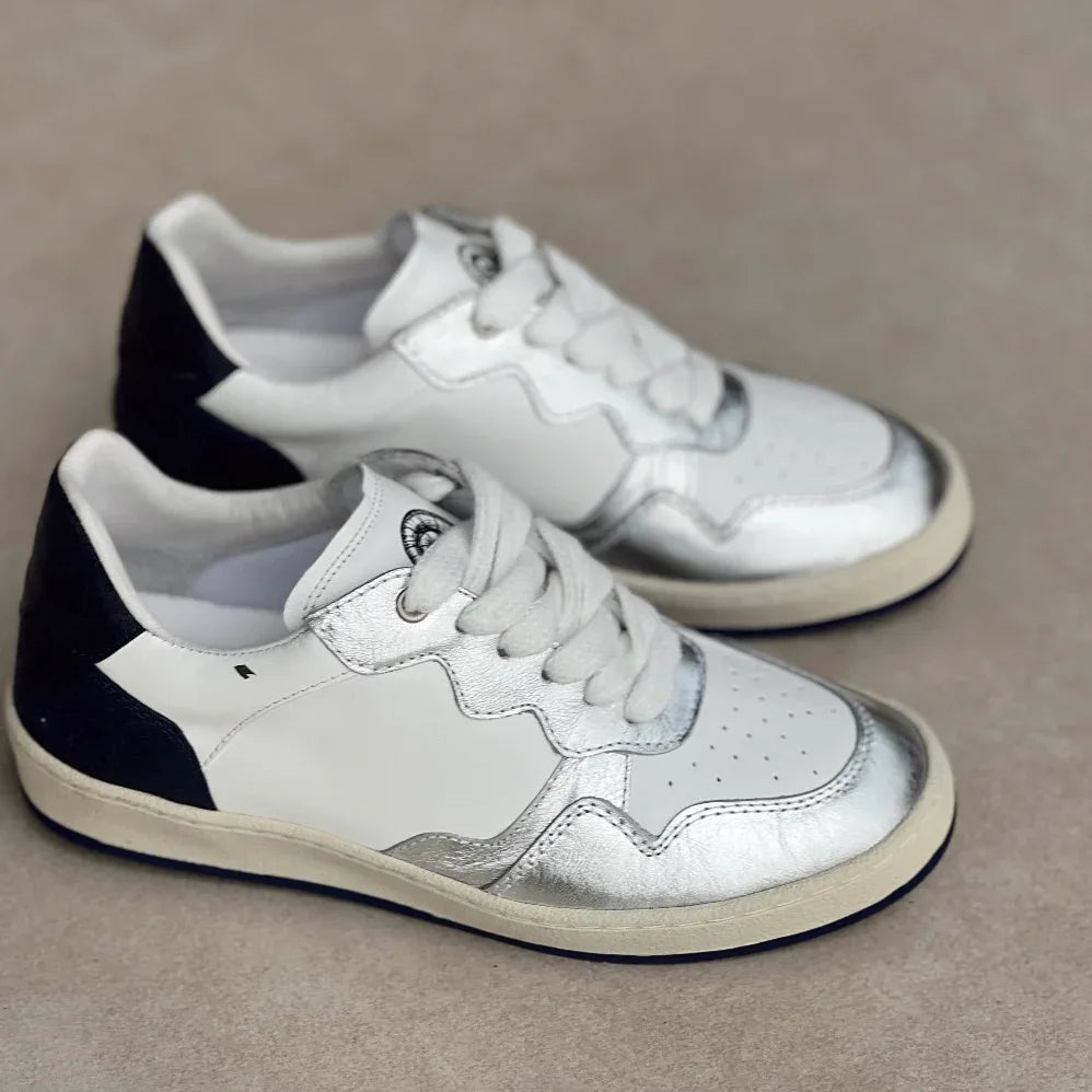 Blue Sky  leather  Sneakers - Coralina 