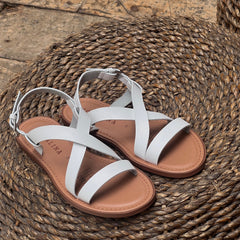 Golden Hour Flat Sandals - Coralina 