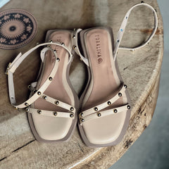 Agua Cristalina Flat Sandals