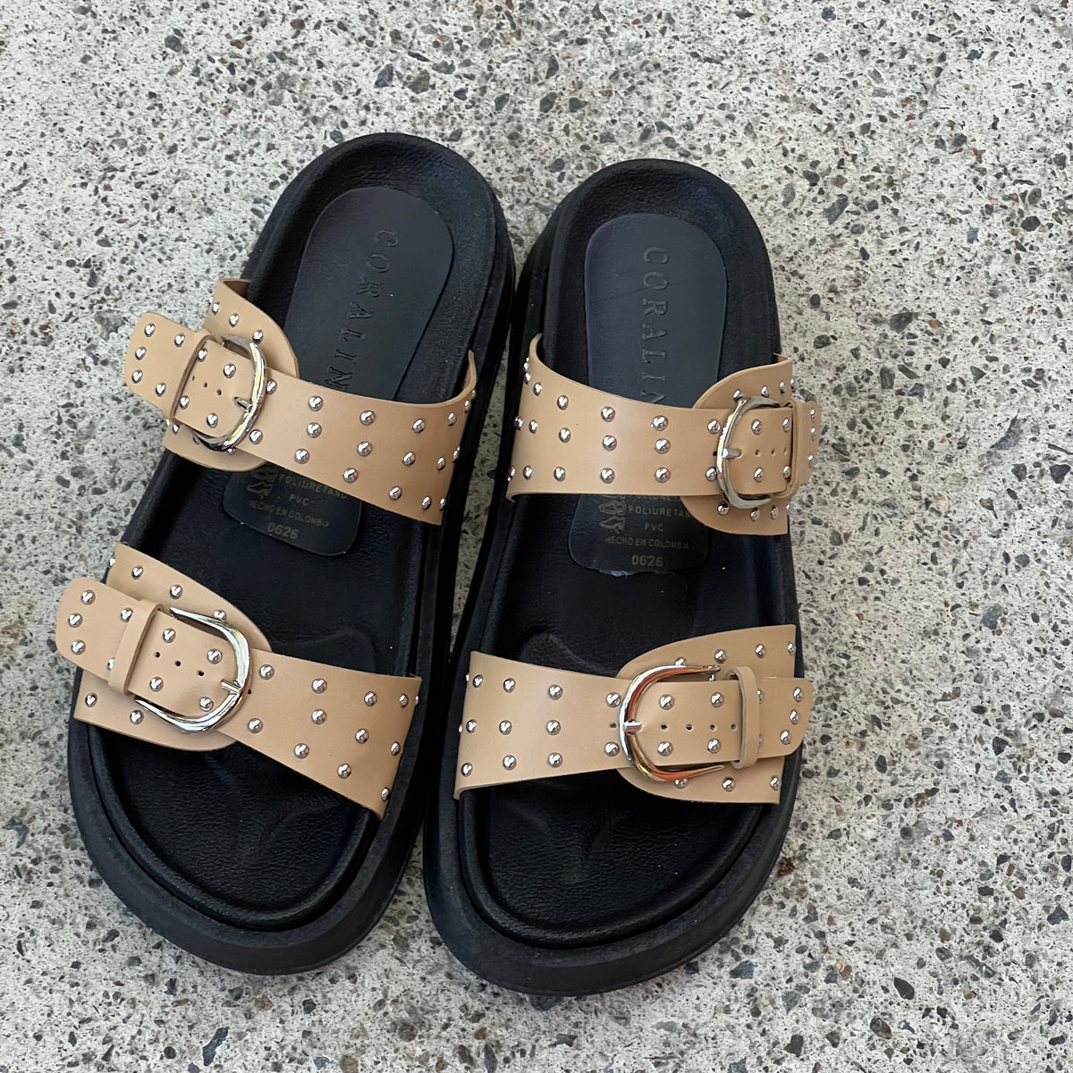 Desert and Sea   flatform Sandals - Coralina 
